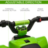6V Kids ATV Ride on 4-Wheeler Car, Electric Quad Toy Battery Powered Vehicle with Forward/ Reverse Switch for 18-36 Months Old Toddlers, Green