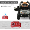 Ride On Car Toy Off Road Truck, Dual 12V Electric Battery Powered with Remote Control Lights MP3 LCD Power Indicator and MP3