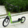Youth Scooter Ride On Toy with Adjustable Handlebar, Dual Brakes, and Inflatable Wheels For Kids 5+ - Green