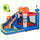 Kids Inflatable Bounce House, 4-in-1 Space Theme Jumping Castle with Inflator