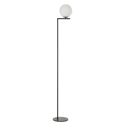 Metal Floor Lamp, Standing Light with 350Â° Adjustable Lampshade for Living Room, Bedroom, Office, Black