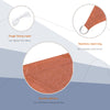 20' x 16' Sun Shade Sail Rectangle Sail Shade Canopy for Outdoor Patio Deck Yard, Brick Red