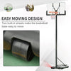 Basketball Hoop Stand Height Adjustable to 5.2 ft-10 ft for Outdoor Use