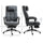 Desk Chair Ergonomic Office Chair Reclining Home Office Chair Executive Adjustable Roller Swivel Chair Dark Grey