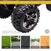 12V Kids Recharging Ride-on Electric ATV Quad w/ Realistic Headlights Wide Wheel, Yellow