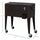 80 QT Rolling Cooling Bins Ice Chest on Wheels Outdoor Stand Up Drink Cooler Cart for Party, Dark Brown Wicker