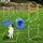 5 Piece Outdoor Game Dog Agility Training Equipment Set Agility Starter Kit Jumping Ring Hurdle Bar Tunnel