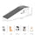 Dog Ramp for Bed, Pet Ramp for Dogs with Non-Slip Carpet and Top Platform, 49" x 16" x 14", White