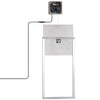 Automatic Chicken Coop Door with Timer & Multi-modes Weatherproof Chicken Door, Full Aluminum Body, 6V DC Power Supply/Battery Powered, Silver