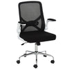 High Back Executive Office Mesh Chair With Folding Backrest Ergonomic Design & Easy Adjustable Height Black