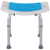 6-Level Adjustable Aluminum Bath Stool Spa Shower Chair Non-Slip Design For The Pregnant Old Injured w/ Shower Hole