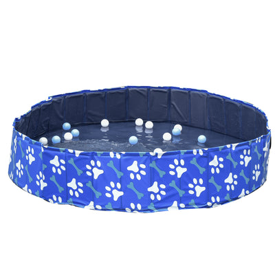 Dog Swimming Pool Foldable for X Small, Small, Medium, Large, X Large Pets, Blue