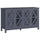 Kitchen Sideboard, Tempered Glass Door Buffet Cabinet with Adjustable Storage Shelf for Living Room, Kitchen, Study, Grey
