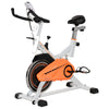 Upright Exercise Bike Indoor Cycling Stationary Bicycle with Adjustable Resistance Seat Handlebar