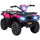 12V Electric Toy Car with Forward Backward Function, Music, LED Headlights, for Ages 3-5 Years, Pink