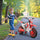 12V Electric Kids Ride On Dirt Bike Motorcycle Toy w/ Training Wheels, Red