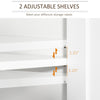 Tall Bathroom Cabinets Bathroom Linen Cabinet 67" Wood Free Standing Bathroom Linen Tower Storage Cabinet Toiletry Cabinet White