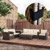 Outdoor Sectional Sofa Furniture Connector Fastener Clips - Set of 10
