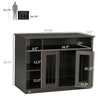 Dog Crate Furniture with Storage Space, Dog Kennel with Lockable Door, Pet Cage for Large Medium Dogs, 47" x 23.5" x 35", Brown