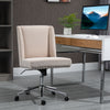 Desk Chair, Home Office Chair with Adjust Tension Level, High-End Gas Lift for Office, Ergonomic Chair, Beige