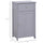 Bathroom Cabinet with Drawer and Shelf, Toilet Vanity Cabinet for Toilet Paper, Towels or Shampoo, Grey