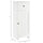 Small Bathroom Floor Storage Cabinet Free Standing Cupboard Organizer with 1 Drawer and Adjustable Shelf for Living Room, White