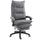 360° Swivel Office Chair Adjustable Height Recliner with Retractable Footrest Home Office