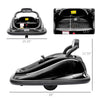 12V Kids Bumper Car Twins Motor, w/ Parent Remote Control, Lights, 360° Rotation