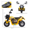 Kids 6V Electric Motorcycle Tricycle Ride-On Toy for Kids 18 - 36 Months, Yellow