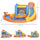 5-in-1 Kids Inflatable Bounce House Jumping Castle with Water Pool, Slide, Climbing Walls & 2 Water Guns