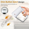 5-in-1 Electric Hand Mixer, Handheld Mixer with Measuring Cup, 300W Immersion Blender with 5+1P Speeds, Dough Hooks, Chopper, Whisk and Mixers