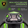 2-IN-1 Ride On Push Car, Essenza SCV12 Licensed Toddler Sliding Car, Walker Push-Along with Horn Engine Sound and Steering Wheel, Manual, Green