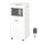 10000BTU Portable Mobile Air Conditioner Cooling Dehumidifying Ventilating with Remote Controller, LED Display, 2 Speed Fan, 24-Hour Timer