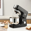 6 Qt Stand Mixer with 6+1P Speed, 600W Tilt Head Kitchen Electric Mixer with Stainless Steel Beater, Dough Hook and Whisk for Baking Bread