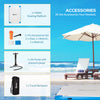 Water Floating Platform Island for Pool, Beach w/ Air Pump & Backpack