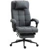 Desk Chair Ergonomic Office Chair Reclining Home Office Chair Executive Adjustable Roller Swivel Chair Dark Grey
