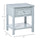 Accent End Table, Sofa Side Table with Storage Drawer and Bottom Shelf for Living Room, Bedroom, Grey