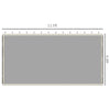 Universal Replacement Mesh Sidewall Netting for 10' x 13' Gazebos and Canopy Tents with Zippers, (Sidewall Only) White