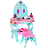 32 PCS Kids Vanity Dressing Table Play Set w/ Magic Princess Mirror, Light & Music