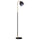 Arc Floor Lamp, Standing Reading Light, with Adjustable Lampshade, and Round Base for Living Room, Office, Bedroom, Black Gold
