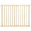 Walk Through Pet Gate, Fits 23.75"-40.25" Wide, 2-Panel Dog Gate for Stairs Doorways, 28.75" Tall Wooden Safety Gate for Small and Medium Dogs
