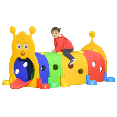Caterpillar Tunnel Kids Indoor & Outdoor Toy 3-6 Years Old Multicolor