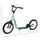 Youth Scooter Kick Scooter for Kids 5+ with Adjustable Handlebar Front and Rear Dual Brakes Inflatable Wheels, Blue