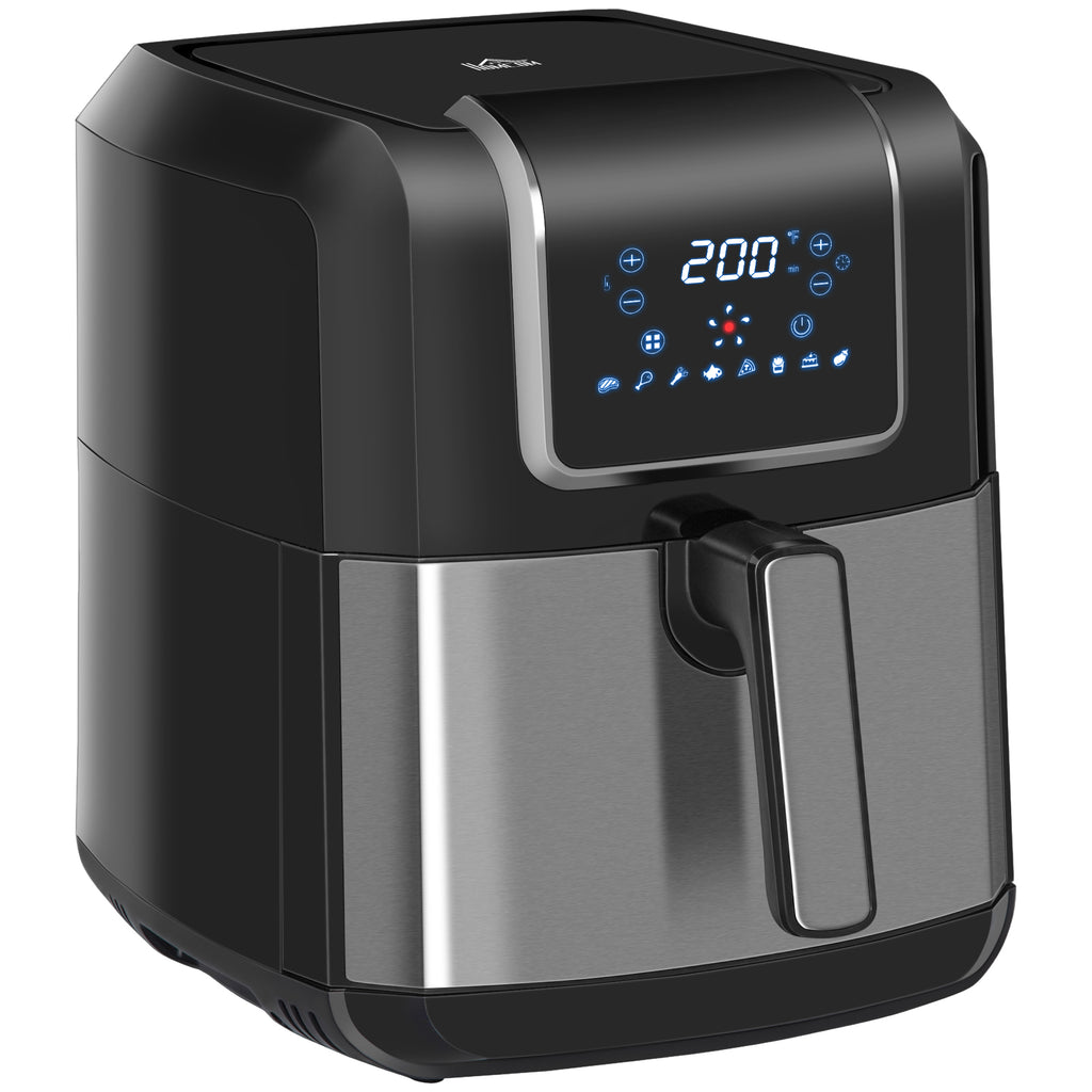 Air Fryer, 1700W 6.9 Quart Air Fryers Oven with Digital Display, 360Â° Air Circulation, Adjustable Temperature, Timer and Nonstick Basket