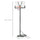 Basketball Hoop Stand Height Adjustable to 5.2 ft-10 ft for Outdoor Use