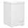 Compact Chest Freezer 3.5 Cubic Feet with Removable Basket, Mini Freezer with Single Door for Apartment, Kitchen, or Office, White