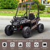 12V Dual Motor Kids Electric Ride-on UTV Toy with MP3/USB Music Connection, Suspension & Remote Control - Camo