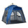 Camping Tents 4 Person Pop Up Tent Quick Setup Automatic Hydraulic Tent w/ Windows, Doors Carry Bag Included