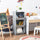 Kids Storage Cabinet 3 Shelves Anti-toppling Toy Storage Organizer Children Bookcase Book Rack for Children's Play Room/Bedroom, Grey