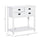 Sideboard Buffet Cabinet, Storage Serving Console Table with 4 Drawers and Slatted Bottom Shelf for Kitchen, Living Room, White